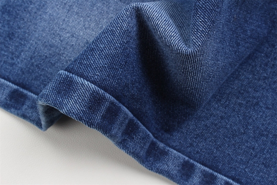 10 oz Super Blue Denim Stoff Steif 100% Baumwolle Für Stil Jeans Junge Freund Stil Weich Handfeel Frauen Jeans Sommer