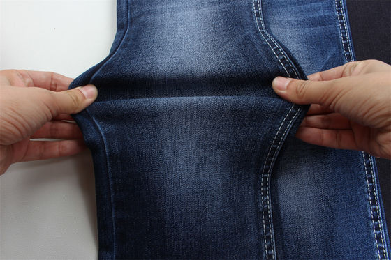 Voll-Lycra-Lyocell-Material Baumwolle Polyester Viskose Spandex Slub-Stretch-Denim-Stoff für Jeans