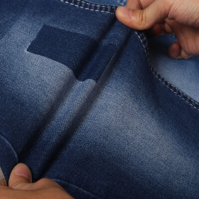 Guter Preis Doppelschicht Imitate Strick Maojindi Good Style Denim Stoff von hoher Qualität für Jeans Hersteller Online