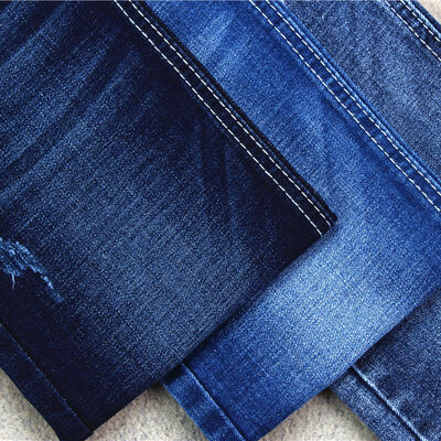 Guter Preis Soft Cross Slub Denim Stoff Damen Stretch Jeans 10 Unzen für Großhandelspreis Online