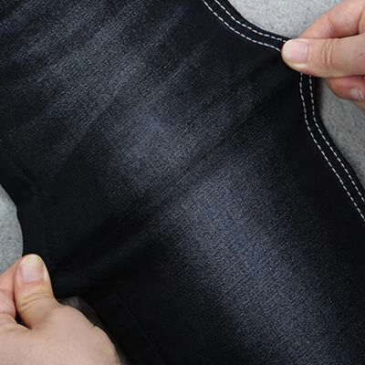 Guter Preis 10oz Super Stretch Schwarzer Denim Leggings Skinny Jeans Stoff für den Großhandel Online