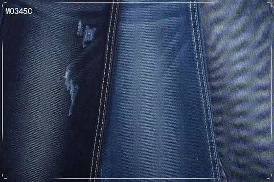 Guter Preis Dunkelblaues 10.9oz sanforisierte 69 Polyester 2 der Baumwolle26 Spandex-rohes Denim-Gewebe Online