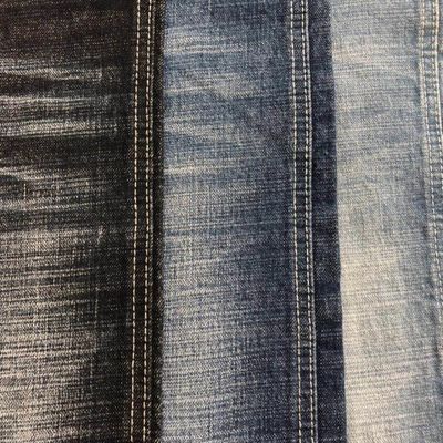 Spandex-Twill-Vorgespinst-Ausdehnungs-Kreuzschraffieren-Denim-Gewebe Baumwolle 1% 12.6oz 99% für Jeans-Mann