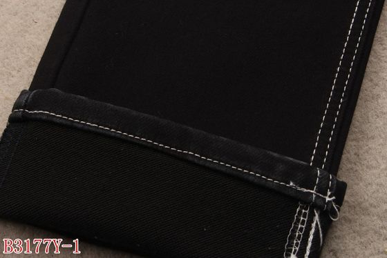 Guter Preis TR 12.3oz Surlfur Fälschung gestricktes Rayon des Denim-Gewebe-73 der Baumwolle23 des Polyester-3 1 Spandex Online