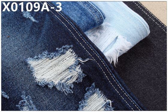 Guter Preis 14 Unze-harte Beanspruchung 100 Prozent Baumwolldenim-Material-dehnen nicht rohes Denim aus Online
