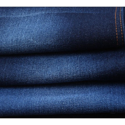 Guter Preis 90 Indigo Polyester 12.5oz des Baumwolle 10 dunkles rohes Denim-Gewebe für Overall-Jeans Online