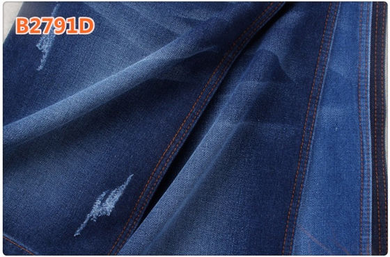 Guter Preis Dunkelblauer sanforisierender 11,5 Denim-Gewebe-Baumwolljeans-Stoff Unze 100 Baumwoll Online