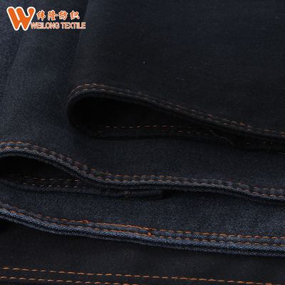 Guter Preis 9,5 Unze Stretchable Lycra-Polyester-Satin-Denim-Gewebe für die Frauen dünn Online
