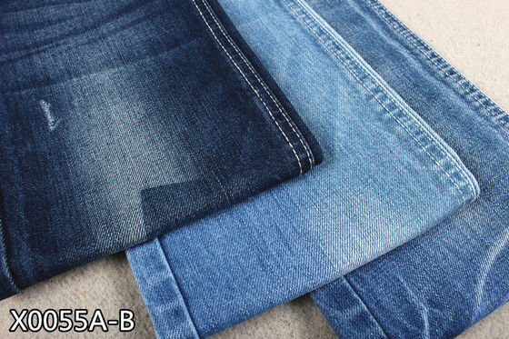 Guter Preis Dunkelblaues 3 1 Baumwolldenim-Gewebe der rechten Hand des Twill-100 11 Unze 58 59