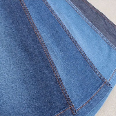 Guter Preis Spandex-Denim-Gewebe-Jeans-leichtes Denim-Gewebe-Material Baumwolle 6oz 2 Lycra 98 Online