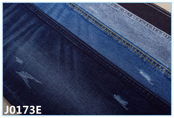 Guter Preis 7,5-Unze-Fälschung gestricktes antibakterieller Denim-Stoff-materielles weiches Denim-Gewebe durch das Yard Online