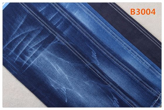 Guter Preis Baumwollausdehnungs-Vorgespinst-Denim-Gewebe des Kreuzschraffieren-11oz 170 cm 65% für Jeans Online