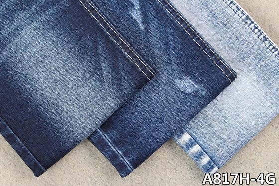 Guter Preis Denim-Gewebe-Indigo-Blau der Ausdehnungs-11.2oz, das Jeans mit OA-Garn sanforisiert Online