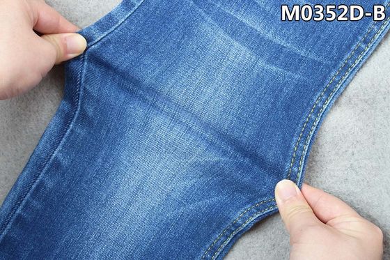 Guter Preis Verzerrungs-Vorgespinst des Entschlichtungs-Baumwoll-Polyester Spandex-Denim-Gewebe-11oz für Frauen Online