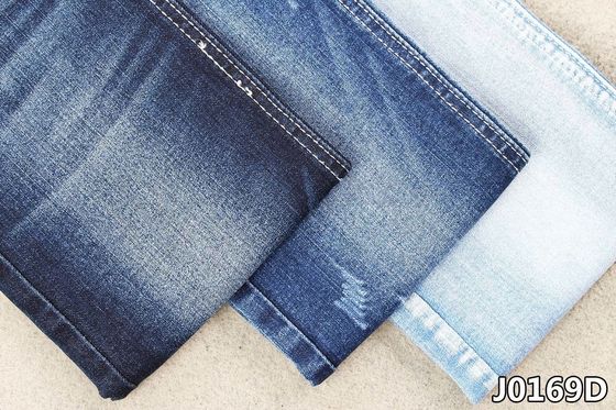 Guter Preis Geschwitztes 9,7 Unzen-Denim-Twill-Gewebe-Funktions-Jeans-Antimaterial mit Verzerrungs-Vorgespinst Online