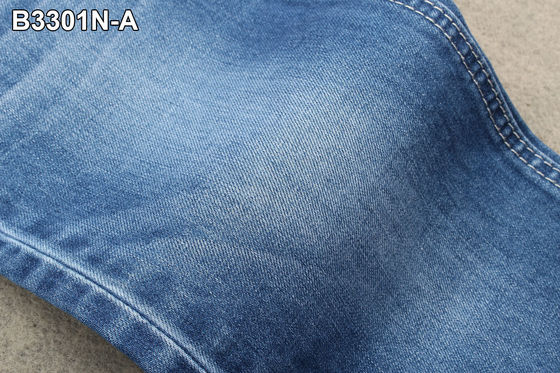 Guter Preis 9OZ Baumwolldenim-Gewebe-Ring Spuns OA des Leichtgewichtler-100 Verzerrungs-Vorgespinst-Garn Online