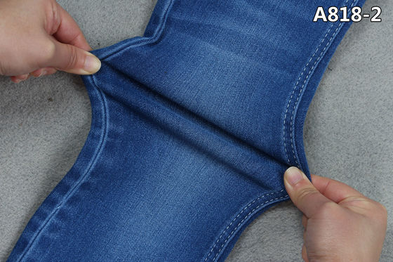 Guter Preis 4/1 Satin-Denim-Gewebe-weiches Rüttler-Blau + schwarze Rückseite für die Jeans der Kinder Online